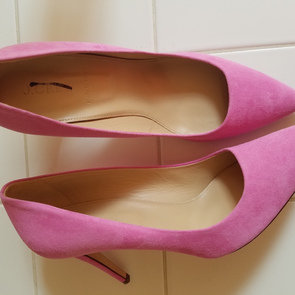 New Never Worn J. Crew Elsie Suede Pumps GORGEOUS!